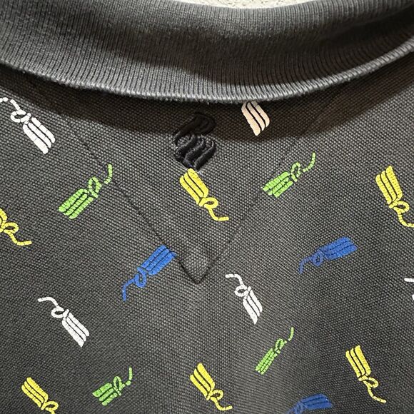 Vintage Y2K Rocawear Polo Shirt Striped Mens 3XL Rocawear Jeans Roca Wear Street - Picture 4 of 6